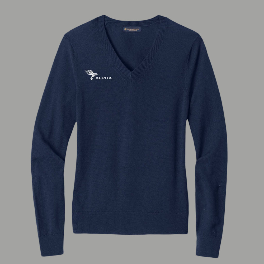 Photo of Brooks Brothers Women's V-Neck Sweater