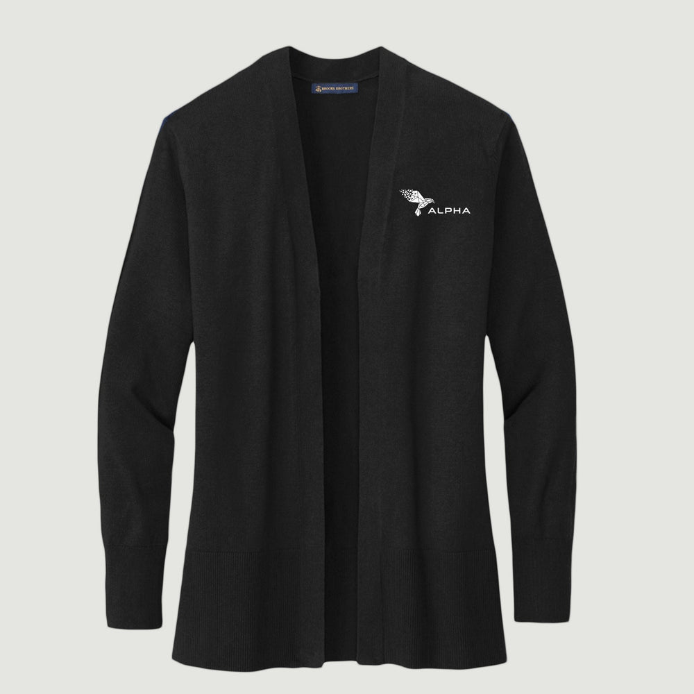 Photo of Brooks Brothers Women’s Cotton Stretch Long Cardigan Sweater