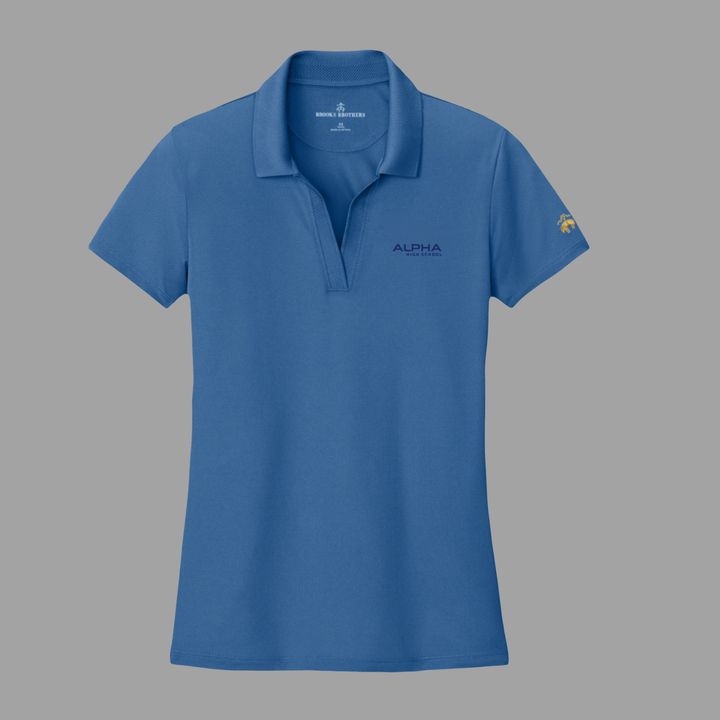 Women’s Alpha High Mesh Pique Performance Polo