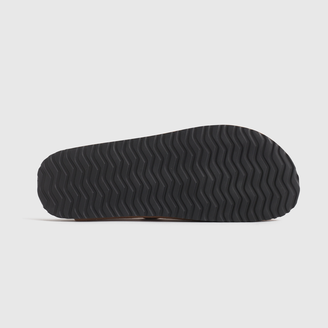 Water Repellent Suede Clog Mule
