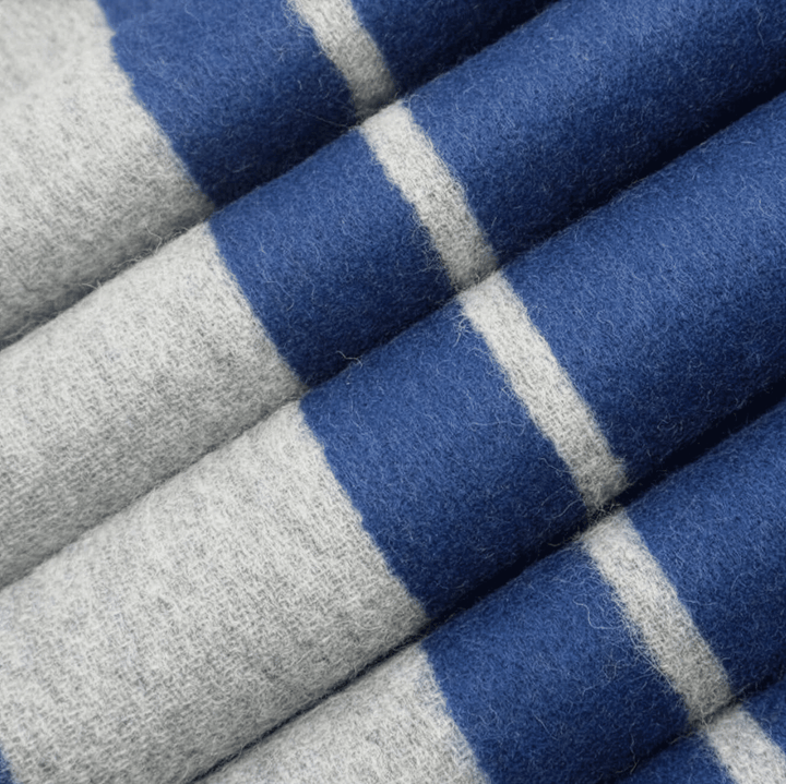 Alpha Wool Cashmere Double-Sided Home Throw