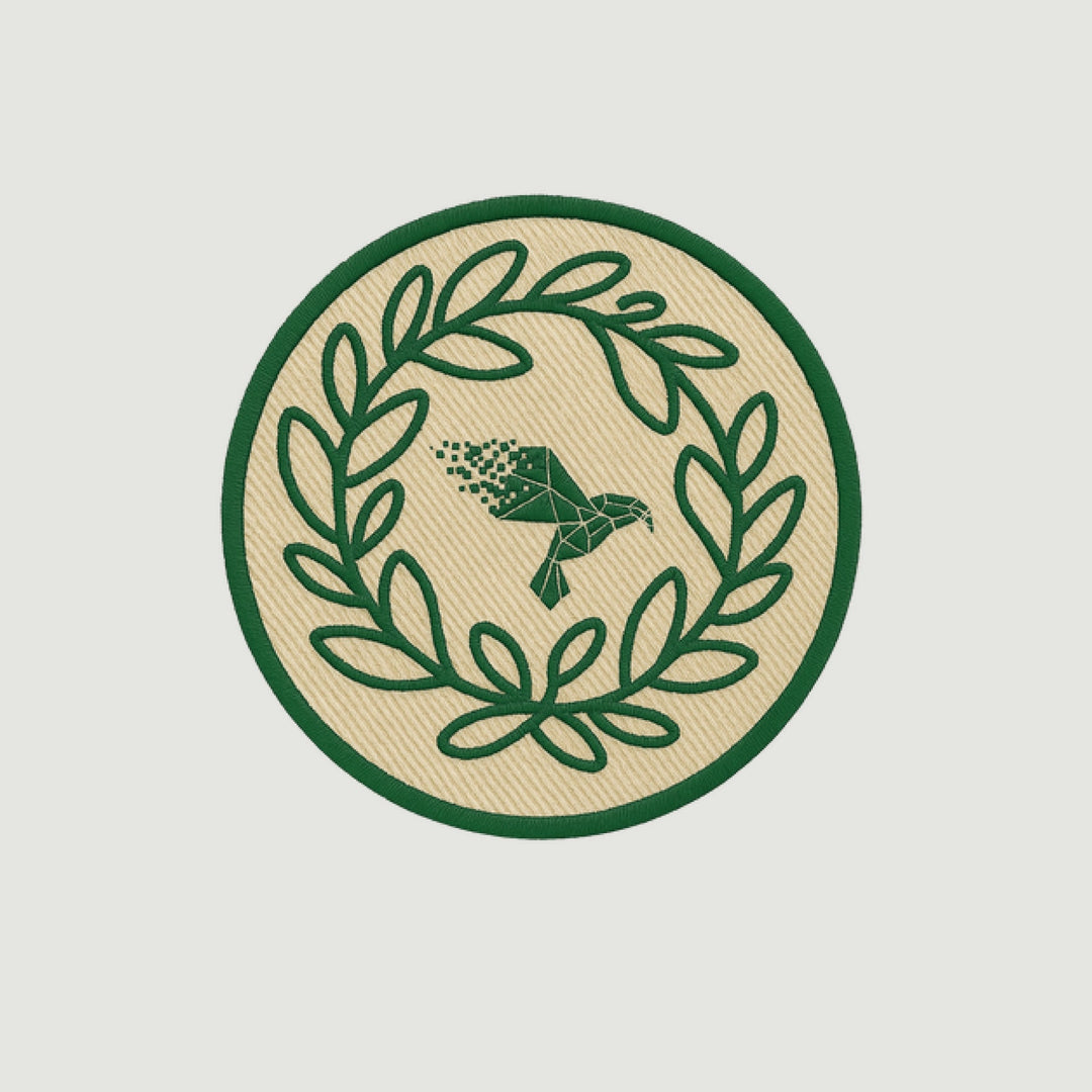 Photo of Green Laurel & Alpha Bird Patch
