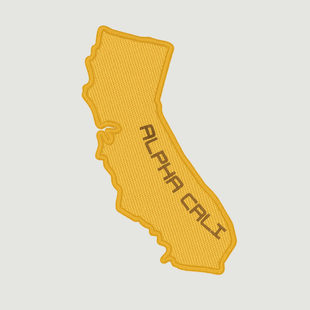 Photo of Yellow California Silhouette Patch