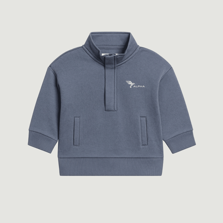 Photo of Eunan Fleece Half-zip Pullover Sweatshirt
