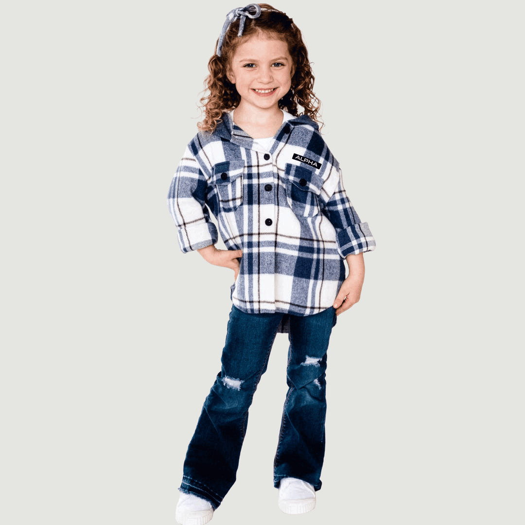 Photo of Plaid Flannel with Hood