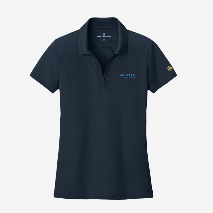 Women’s Alpha High Mesh Pique Performance Polo