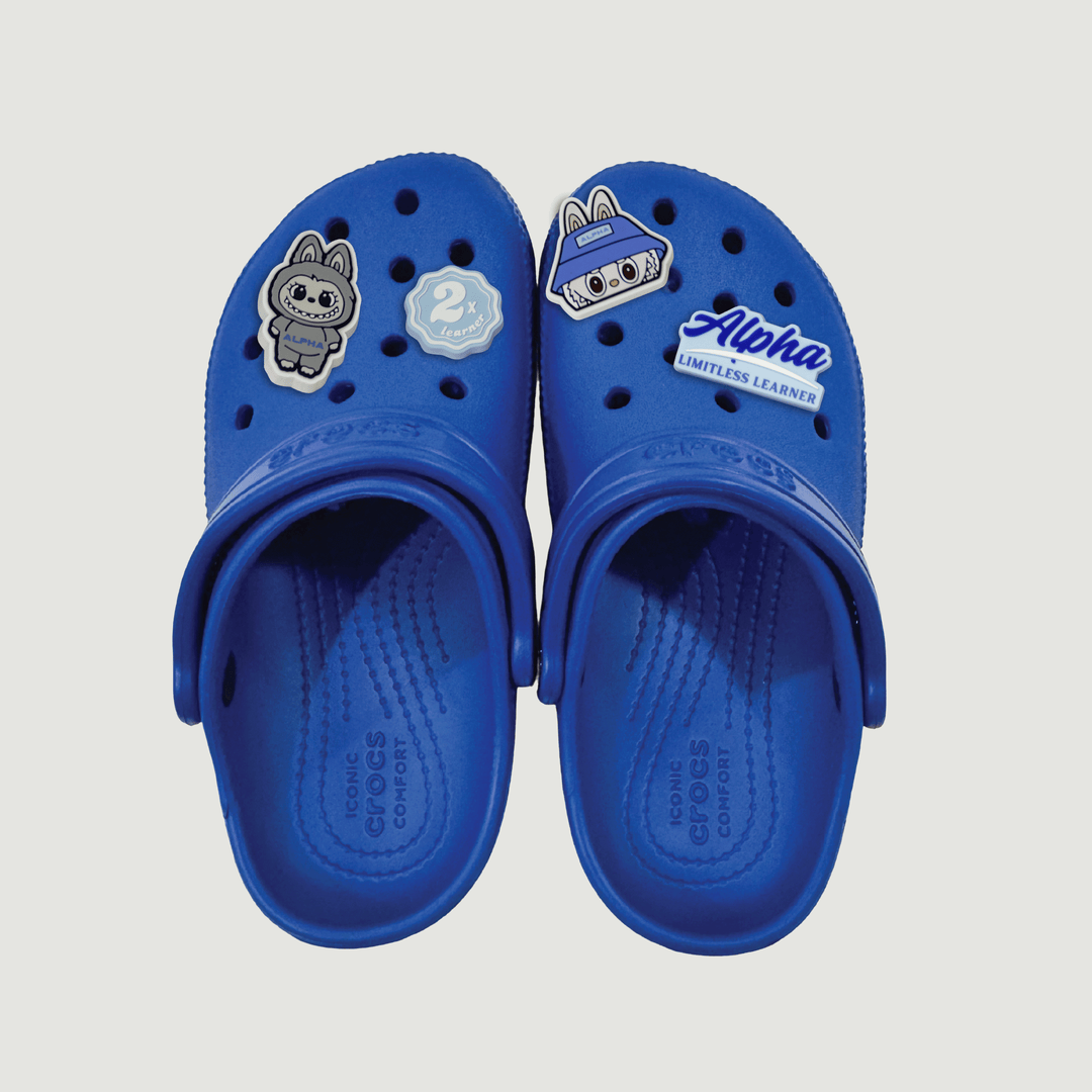 Photo of Alpha School Blue Kids Crocs